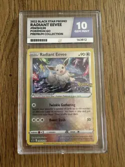Radiant Eevee Swsh230 Swsh: Sword & Shield Promo Cards Holo - ACE 10 - Image 2