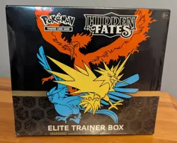 Pokemon Hidden Fates Elite Trainer Box ETB Sealed English *Small Tear on Side* - Image 1