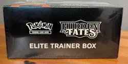 Pokemon Hidden Fates Elite Trainer Box ETB Sealed English *Small Tear on Side* - Image 5
