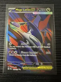 Pokemon TCG Mega Latias Ex 163 Ultra Rare Full Art Mega Evolutions. Mint In-hand - Image 1