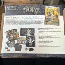 Pokemon TCG Paldean Fates Elite Trainer Box Mimikyu English 2024 65ct - Image 2