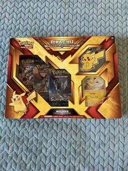 Pokemon TCG Pikachu Sidekick Collection Box 2017 New Factory Sealed - Image 1