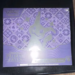 Pokemon TCG Paldean Fates Elite Trainer Box Mimikyu English 2024 65 Cards - Image 1