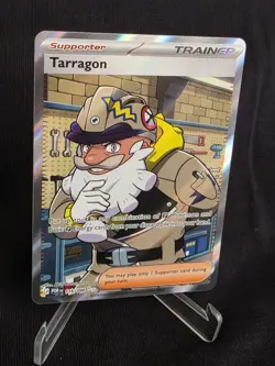 Tarragon 116/088 Ultra Rare Trainer Full Art Perfect Order Pokemon NEAR MINT - Image 2