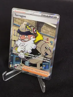 Tarragon 116/088 Ultra Rare Trainer Full Art Perfect Order Pokemon NEAR MINT - Image 3