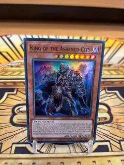 Yugioh Konig der in Asche gelegten Stadt PHNI-EN091 Super Rare - Image 1