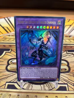 Yugioh Veidos der Drache der endlosen Finsternis Ultra Rare LEDE-EN092 - Image 1