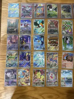 Pokemon TCG - Illustration Rare/Full Art/VMAX/EX/PROMO - Bulk Lot 97 Cards NM - Image 3