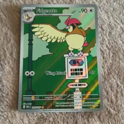 Pokemon TCG Pidgeotto Illustration Rare Holo 208/197 Obsidian Flames EN 2023 - Image 1