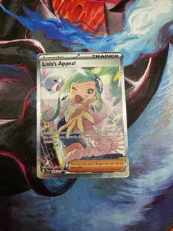 Pokemon TCG Lisias Appeal 246/191 Special Illustration Rare Surging Sparks - NM - Image 1