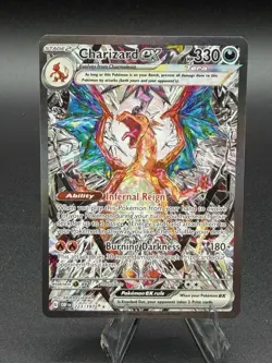 Pokemon SV Obsidian Flames 223/197 Charizard ex Special Illustration Rare N-mint - Image 1