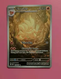 Ninetales 199/197 SV03: Obsidian Flames - Pokemon Card - NM - Image 1