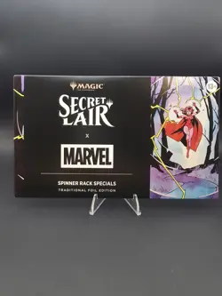 2026 MTG Secret Lair x Marvel Spinner Rack Specials: FOIL VERSION - In Hand - Image 1