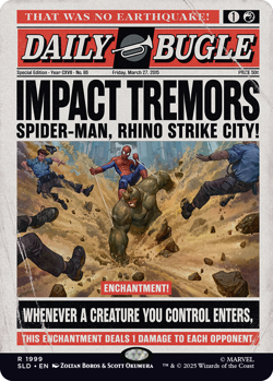 MTG SECRET LAIR X MARVEL’S SPIDER-MAN: DAILY BUGLE BREAKING NEWS NON-FOIL NEW - Image 2