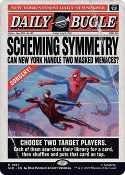 MTG SECRET LAIR X MARVEL’S SPIDER-MAN: DAILY BUGLE BREAKING NEWS NON-FOIL NEW - Image 5