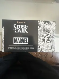 MTG Secret Lair x Marvel's Spider-Man: Venom Unleashed Inks Rainbow Foil Edition - Image 1