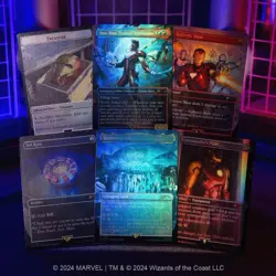 Secret Lair Drop: Secret Lair x Marvel's Iron Man - Rainbow Foil Edition - Image 1