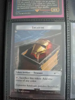 MTG Secret Lair x Marvel Non Foil Edition IRON MAN 2024 Unsealed - Image 3