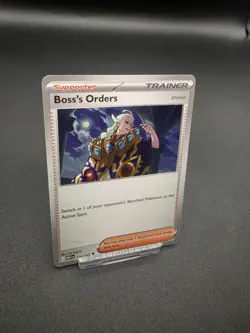 Pokemon TCG Mega Evolution Uncommon Card Boss's Orders 114/132 Near Mint NM - Image 3