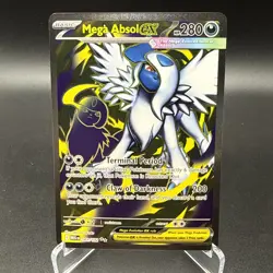 Mega Absol ex Ultra Rare Pokemon TCG Mega Evolution 161/132 NM - Image 1