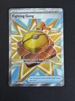 NM - Fighting Gong - 168/132 - Mega Evolution Base - Pokemon - Image 1