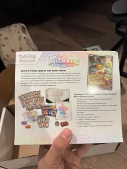 Pokemon TCG: Prismatic Evolutions Elite Trainer Box ETB SMALL TEAR - Image 3