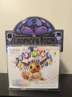 Pokemon Center Prismatic Evolutions Elite Trainer Box SEALED PC ETB w/ Case - Image 1