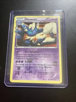 Meowstic RC15/RC32 XY Generations Holo Pokemon Card Radiant Collection - Image 1