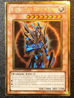 Yu-Gi-Oh! Black Luster Soldier - Envoy of the Beginning GLD4-EN013 Gold Rare - Image 1