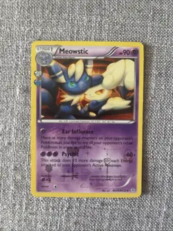 Meowstic RC15/RC32 XY Generations Holo Pokemon Card Radiant Collection TCG 2016 - Image 1