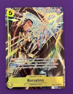 Borsalino Alt Art EB04-058 SR Adventure On Kami’s Island One Piece OP15 English - Image 1