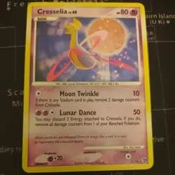 Cresselia LV.48 2/106 Great Encounters Holo Rare Pokemon Card 2008 Vintage - Image 1