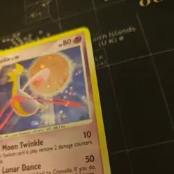 Cresselia LV.48 2/106 Great Encounters Holo Rare Pokemon Card 2008 Vintage - Image 2