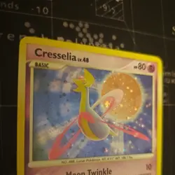 Cresselia LV.48 2/106 Great Encounters Holo Rare Pokemon Card 2008 Vintage - Image 3