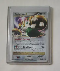 Pokemon Card: Stormfront Rare Holo: Regigigas Lv. X 100/100 - NM - Image 1