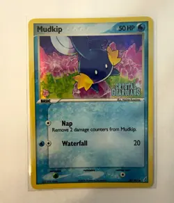 The Pokemon Company Mudkip 58/100 EX Crystal Guardians Stamp Reverse Holo - Image 1
