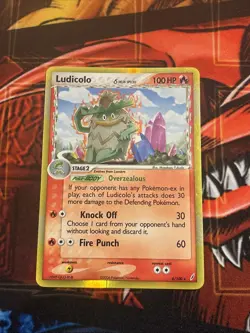 Pokemon TCG Ludicolo (Delta Species) EX Crystal Guardians 6/100 Holo Holo Rare - Image 1