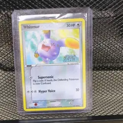 Whismur 69/100 CRYSTAL GUARDIANS Pokemon Card Reverse Holo- LP - Image 1