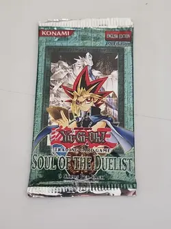 1x 2004 Yu-Gi-Oh Soul Of The Duelist Booster Pack Neu New & Sealed Leicht Light - Image 1