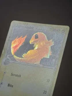 Charmander EX Crystal Guardians 49/100 Reverse Holo Stamped Pokemon TCG - CLEAN - Image 2