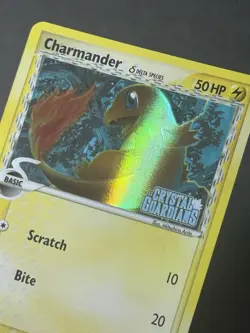 Charmander EX Crystal Guardians 49/100 Reverse Holo Stamped Pokemon TCG - CLEAN - Image 3