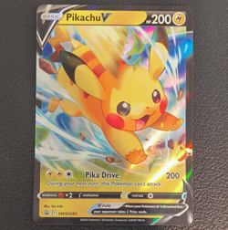 Pikachu V SWSH285 SWSH Sword & Shield Promo Holo EN 200 HP Pokemon TCG - Image 1
