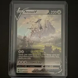 Pokemon TCG Arceus V SWSH204 Sword & Shield Promo Holo Promo 220 HP (2022) - Image 1