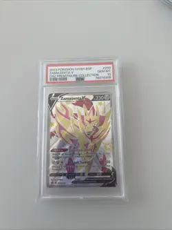Pokemon Zamazenta v TCG Holo Black Star Promo Card SWSH293 PSA 10 - Image 1