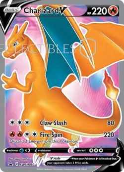PSA 10 Pokemon SWSH Black Star Promos SWSH 050 Charizard V - Image 3