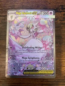 Mega Gardevoir EX 178/132 Mega Evolution Special Illustration Rare Pokemon Card - Image 3