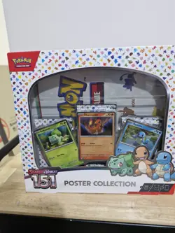 Pokemon TCG Scarlet & Violet 151 Poster Collection Box 1x - Image 1