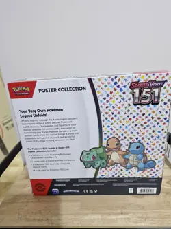 Pokemon TCG Scarlet & Violet 151 Poster Collection Box 1x - Image 2