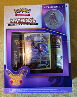 Pokemon TCG Mythical Pokemon Collection Genesect Box 2016 English Promo Card - Image 1