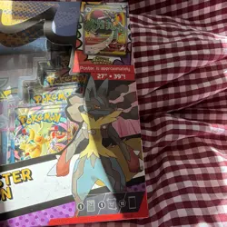 Pokemon TCG Mega Lucario EX Premium Poster Collection Box Promo Booster XY177 - Image 4